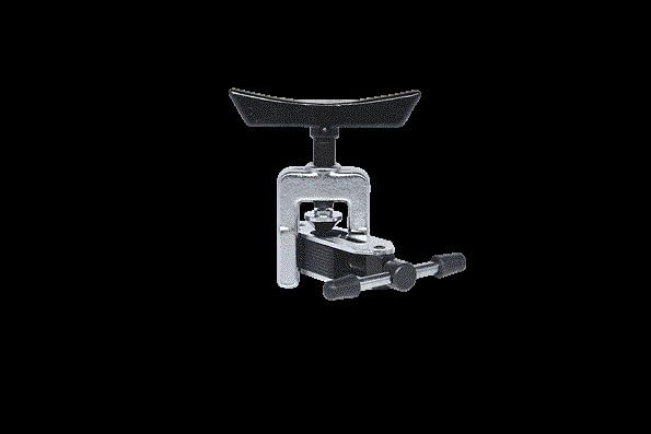 Universal flanger imperial + metric with quick clamping device