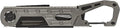 Gerber Gear Stake Out 11-in-1 Multi-tool - 2.2" Plain Edge Blade, Tent Stake Puller, Carabiner Carry - EDC Gear and Equipment - Graphite