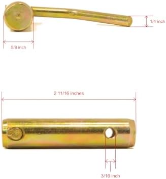 The ROP Shop Buyers Products Snowplow Leg Stand & Lock Pin for Western UniMount LSX, Straight