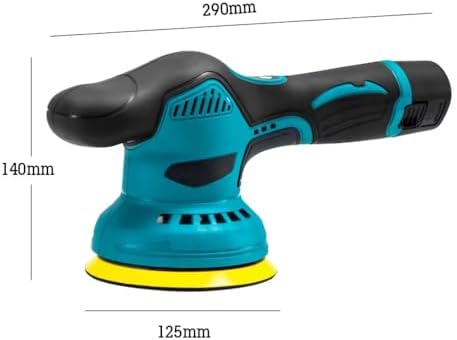 Cordless Car Buffer Polisher for Subaru Forester 2014 2015 2016 2017 2018, Variable Speed Car Polisher for Car Detailing, Low Noise Buffing Machine with Accessories