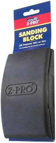 6-Pack of 2-3/4" x 5-1/4" Premier SB301 Z-Pro Sanding Block, Rubber