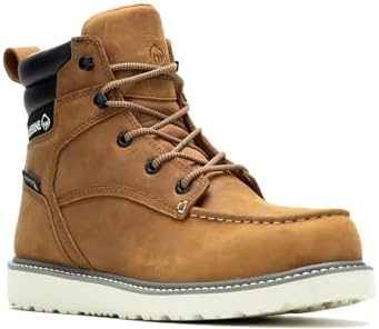 Wolverine Men's Trade Wedge 6" Moc Toe Construction Boot