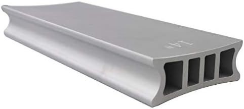 Guyker Two-Way Radius Sanding Block for Fret Leveling Fingerboard - Aluminum Sanding Beam Luthier Tool for Guitar & Bass Repair & Maintenance CNC Machined (1 Piece, Radius 10” + 14”)