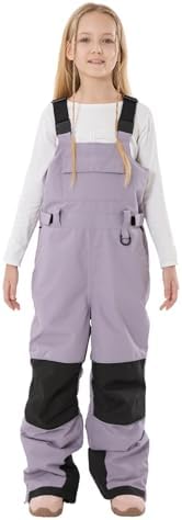 GSOU SNOW Kids Snow Bibs Boys Girls Ski Snowboard Pants (3-16Years)