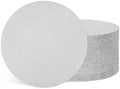 50Pcs Sanding Discs 11In 320Grit Hook and Loop Sandpapers White
