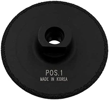 4" Vacuum Brazed Grinding Wheels, Coarse #30/40 Grit, 5/8"-11 Arbor