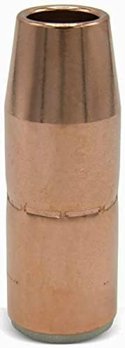 N-A5814C Nozzle For Miller AccuLock S Large 5/8", 1/4" Recess Fits D-MA250 Diffuser and AccuLock S Contact Tips (2-PK)