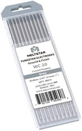 TIG Welding Cerium tungsten electrode 5/32” x 7” (Grey, WC20) 10-Pack