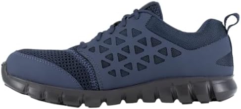 Reebok Men's Rb4041 Sublite Cushion Safety Toe Athletic Work Shoe Black