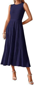 BTFBM Women Midi Bodycon Tank Dress
