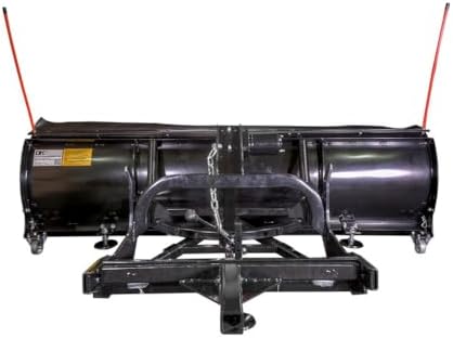 DK2 Universal 84-Inch x 22-Inch Hitch-Mounted Winch-Driven Snowplow Kit