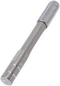 POCREATION Pin Vise Hand Drill with Non Slip Handle, 11cm/4.3in Length, 3 Replacement Heads, Manual Operation, for Watch Repair and Jewelry Making