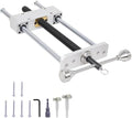 11-Inch Front-Mounted Woodworking Vise, CNC-Machined Precision Bench Vise for Woodworking Workbenches