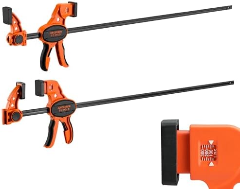 JORGENSEN E-Z Hold 2-Pack 36" 300LBS Load Indicator Woodworking Bar Clamps