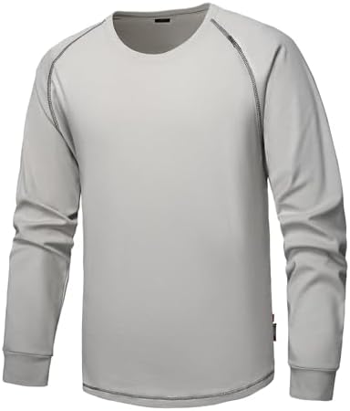 FR Shirts for Men, 6oz Hi Vis Flame Resistant Welding Shirt