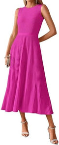 BTFBM Women Midi Bodycon Tank Dress
