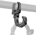 KEMIMOTO Aluminum UTV Hanger Headset Helmet Hook Fits 1.6"-2" Roll Bar