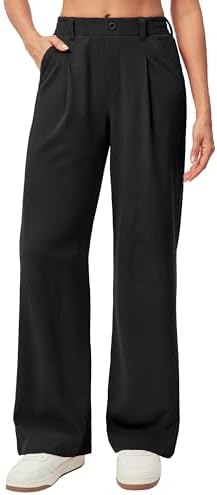Ewedoos Wide Leg Dress Work Pants for Women Business Casual Office Outfits