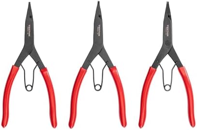 TEKTON 9 Inch Lock Ring Pliers Set (3-Piece) | PRR90021