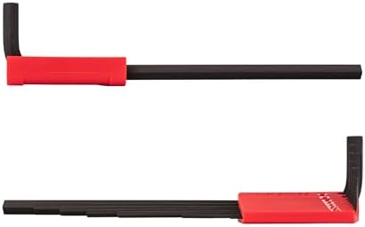TEKTON Flat End Hex L-Key Set, 10-Piece | KLX91204 | (1.3 - 10 mm, Common Sizes), Manganese Phosphate Finish, Holder