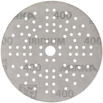 Mirka - Abrasive Sheets - Iridium 5 Inch Hook and Loop Sandpaper Discs