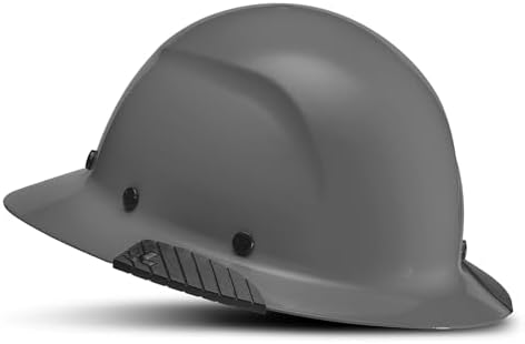 LIFT SAFETY Dax Carbon Fiber Full Brim Hard Hat | Safety/Construction Helmet w/ 6 Point Suspension for Comfort & Impact Protection