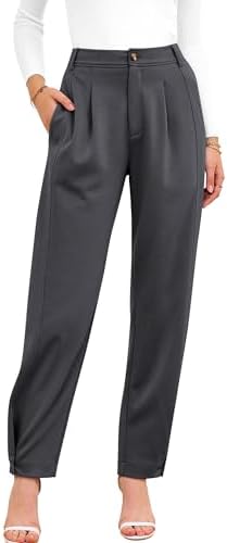 BTFBM Business Casual Outfits for Women Tapered Work Pants