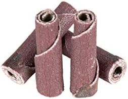 3M Cartridge Roll 341D - 180 Grit, X-Weight Backing - Metal Sanding and Finishing - Die Grinder Abrasives - 1/4" x 1" x 1/8"