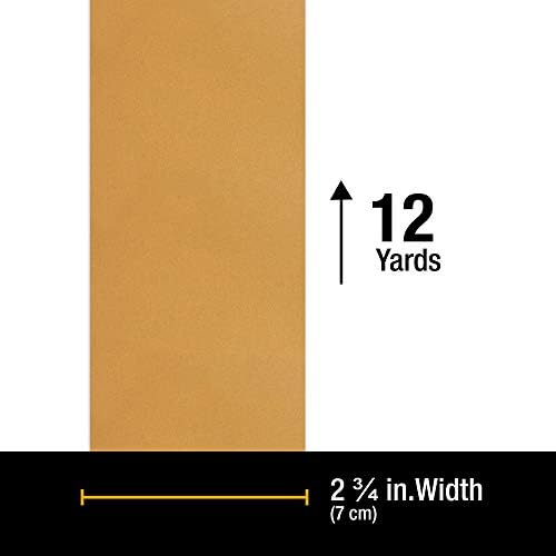 Dura-Gold Pro Series Longboard Hand Sanding File Sander Block - Hook & Loop Backing and PSA Adapter Pad & 400 Grit PSA Longboard Sandpaper 12 Yard Roll, 2-3/4" Wide