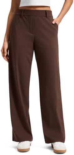CRZ YOGA 4-Way Stretch Straight Leg Work Pants 30"