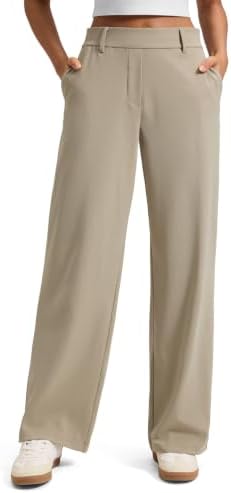 CRZ YOGA 4-Way Stretch Straight Leg Work Pants 30"
