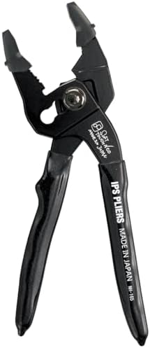 IPS PLIERS NH-165 Soft Touch Neo Combination Pliers with Non-Marring Soft Resin Caps, Built-in Spring & Switch, 6.5-Inch – Made in Japan, Tsubame-Sanjo