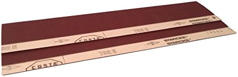 STARCKE 2-3/4 x 17-1/2 Inch Longboard Sandpaper, 180 Grit 50 Pack