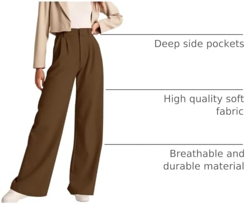 NIMIN Women Work Pants Business Casual Outfits Dress Trousers with Pockets
