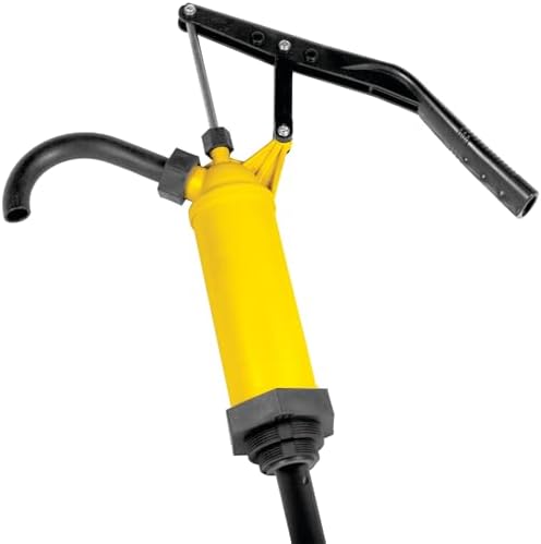 Performance Tool W54269 Lever Action Barrel Drum Pump, Yellow