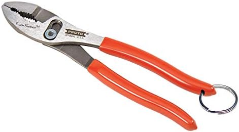 Stanley Proto Proto Tether-Ready J280GXL-TT XL Series 10-inch Slip Joint Pliers with Grip