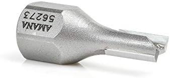 Amana Tool - 56273 Carbide Tipped Mortising Screw Straight No Shear Cutter 9/32 Dia x 1/2