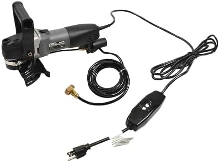 Hardin VSP5 - 5" Variable Speed Wet Polisher – 800W 120V, 1000–4500 RPM, Water Feed System with Brass Valve, GFCI Cord, for Granite, Marble, Stone, and Concrete Surface Finishing