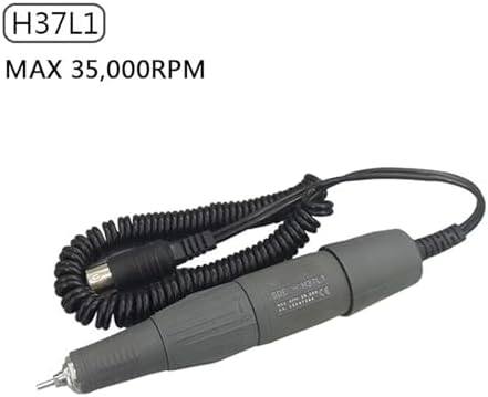 N3 Marathon Micromotor Polisher with 35K RPM Micro Motor Handle Jewelry,Ceramics,Silicone,Glasswork,Woodcarving. (H37l1, H)