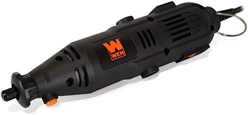 WEN 23103 1-Amp Variable Speed Rotary Tool with 100+ Accessories, Carrying Case and Flex Shaft
