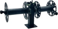 Heavy Duty Double Welding Cable Lead Reel, 10" Lockable