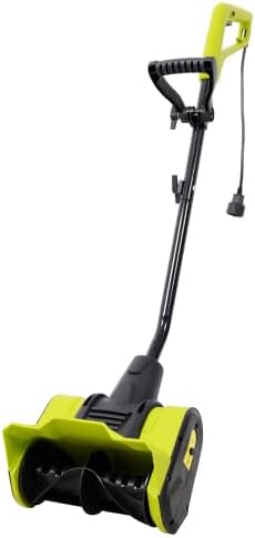 12-Inch Corded Snow Blower,120V-60Hz,Black+Green