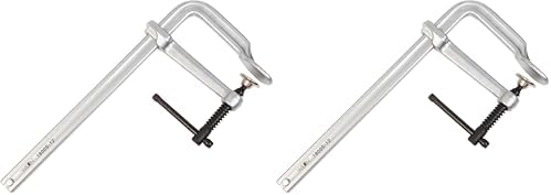 Wilton Regular-Duty F-Clamp, 12" Opening, 5-1/2" Throat, 1800 Lbs. Clamping Force (Model 1800S-12) (Pack of 2)