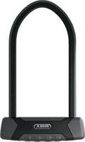 ABUS U-Lock Granit XPlus 540 and SH B Bracket, Bike Lock with XPlus Cylinder as Tamper Protection and Illuminated Key, ABUS Security Level 15, Black, Black/Grey, 30 cm