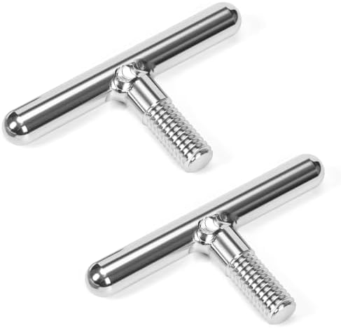 2Pcs 314594 T-Bolts Kit for JT's Strong Arm Jack 191023 191024 | Compatible with JT's Strong Arm Fifth Wheel RV Jack Stabilizer Kit 191023 191024, for Travel Trailer Stabilizer Kit 191025