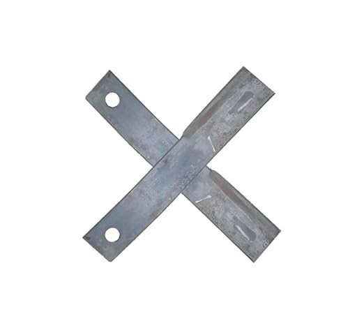 2 Replacement Woods Rotary Cutter Blade 25.25" Long x 4" x 0.5" w/ 1.5" Hole CCW