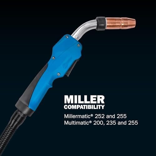 Miller MDX™-250 MIG Welding Gun, Air-Cooled, 15 ft Cable, 250A