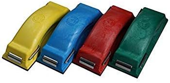 Time Shaver Tools Preppin’ Weapon Ergonomic Sanding Block, for Wet and Dry Sanding! Easy to Load, Plain Paper Sander! 4 Color Red Blue Green Red