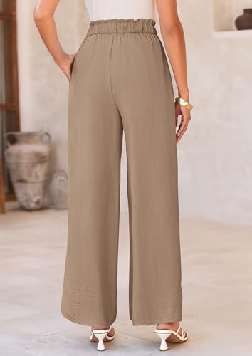 PRETTYGARDEN Women's Palazzo Wide Leg Work Dress Pants