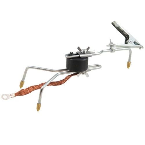 Strong Hand Tools Grasshopper Pro, Welding Finger, 3 Brass Contact Tips, Adjustable Length, Spring Clip, Grounding Ribbon, Tack Welding Tool, AGH130P, Strong Hand Tools